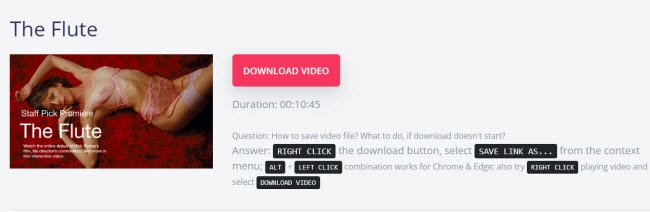 save video with keepv.id
