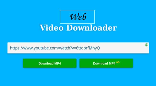 web video downloader