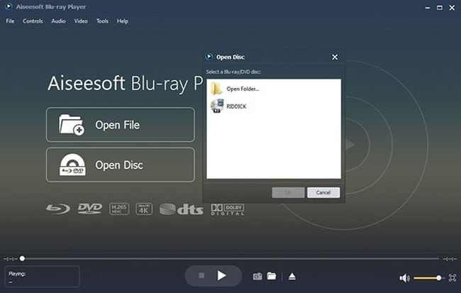 Aiseesoft Blu-ray Player screen