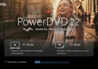 Cyberlink PowerDVD 22 Ultra screen