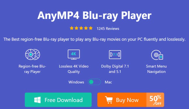 AnyMP4 blu-ray player