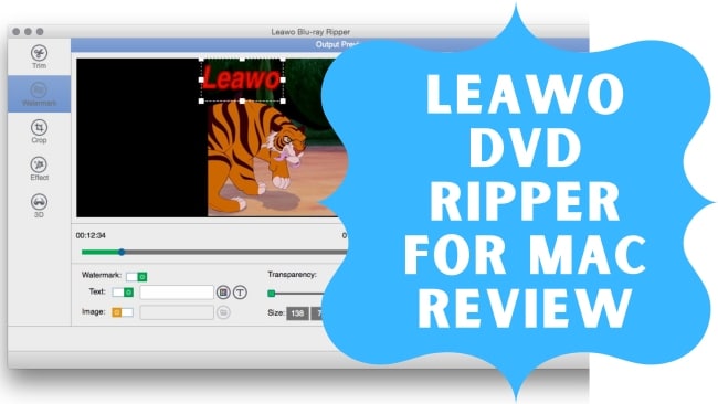 Leawo DVD Ripper for Mac Review