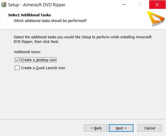 aimersoft dvd ripper choose additional tasks