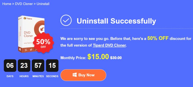 Tipard DVD Cloner 50% discount
