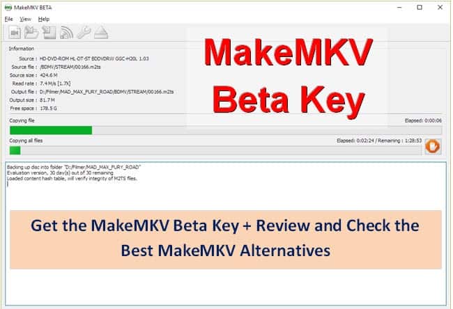 MakeMKV beta key