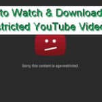 download age restricted youtube videos